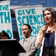 Kelsey Rose Juliana, the lead plaintiff on the Juliana v. United States case, speaks at a rally in 2019.